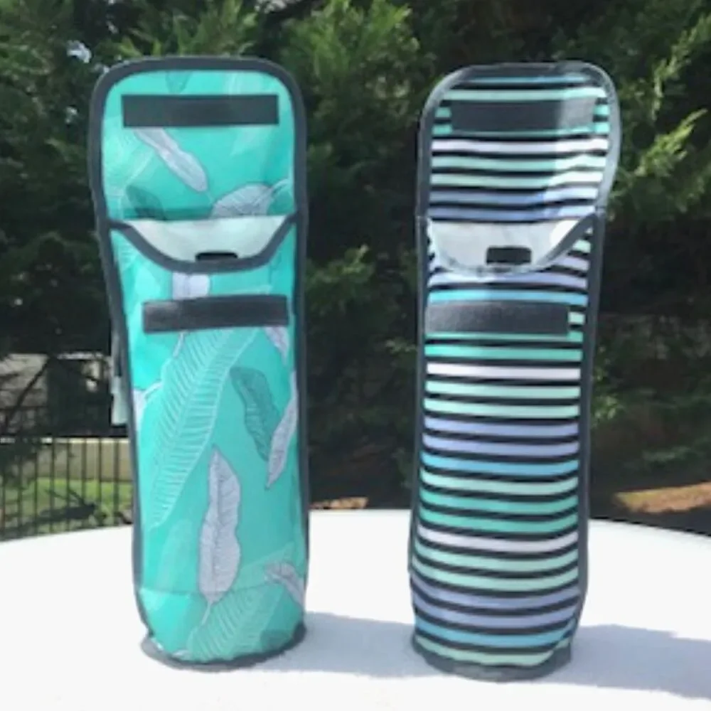 Freezable Bottle or Can Bags . Water-Soda-Beer-Wine or Champagne Bottles {2}Pc